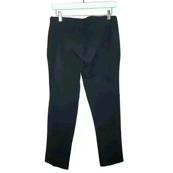 Lands end women's black side zip black tapered pants size 8P - Picture 2 of 8